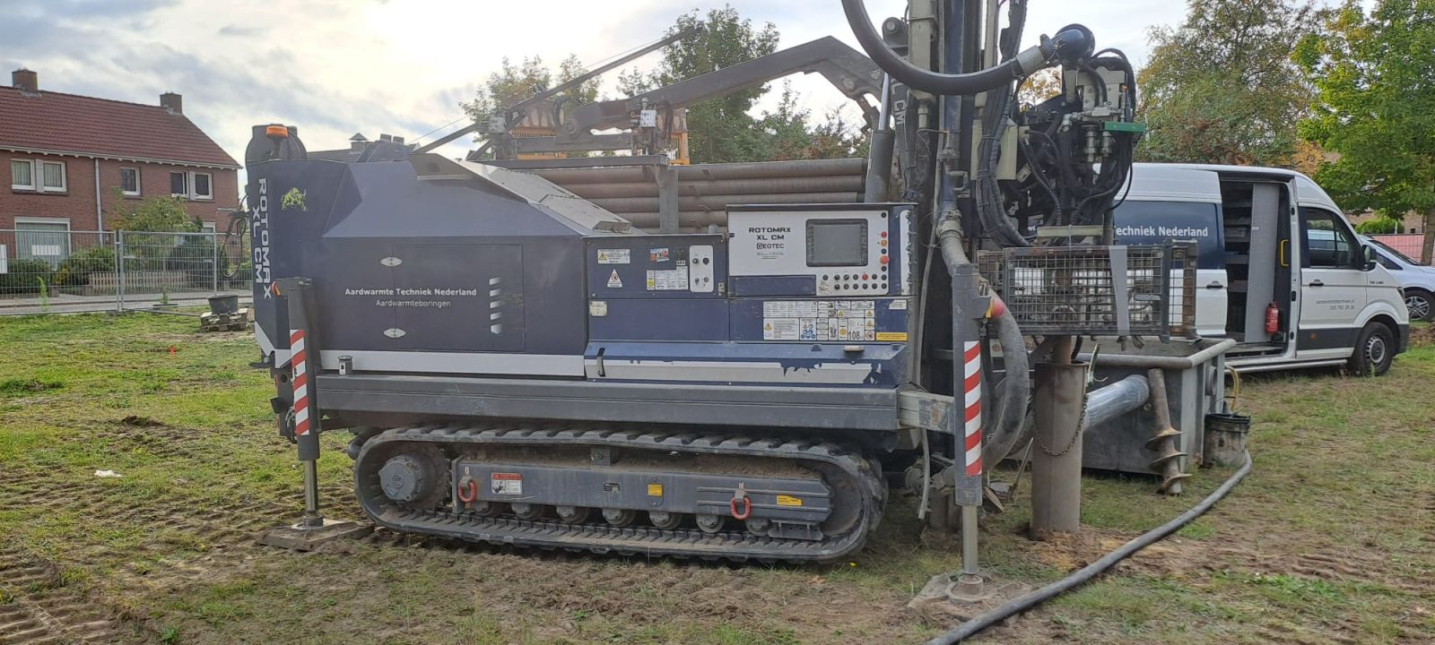 Aardwarmte boring in Oss