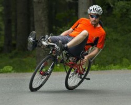 Ligfietsen