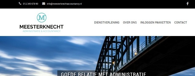 Nieuwe website